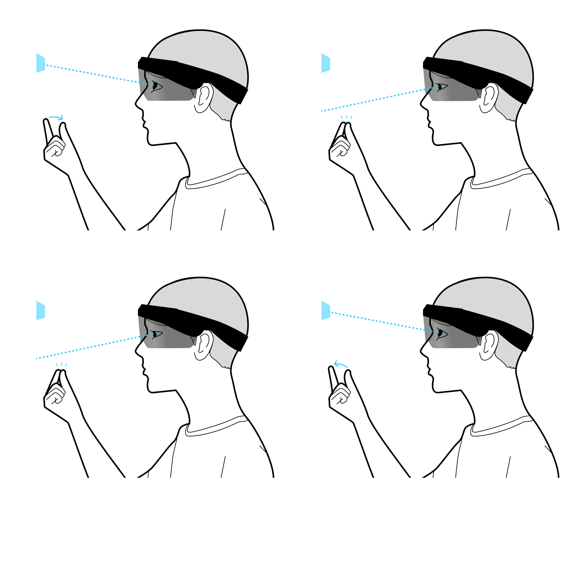 The Impact of Gaze and Hand Gesture Complexity on Gaze-Pinch Interaction Performances