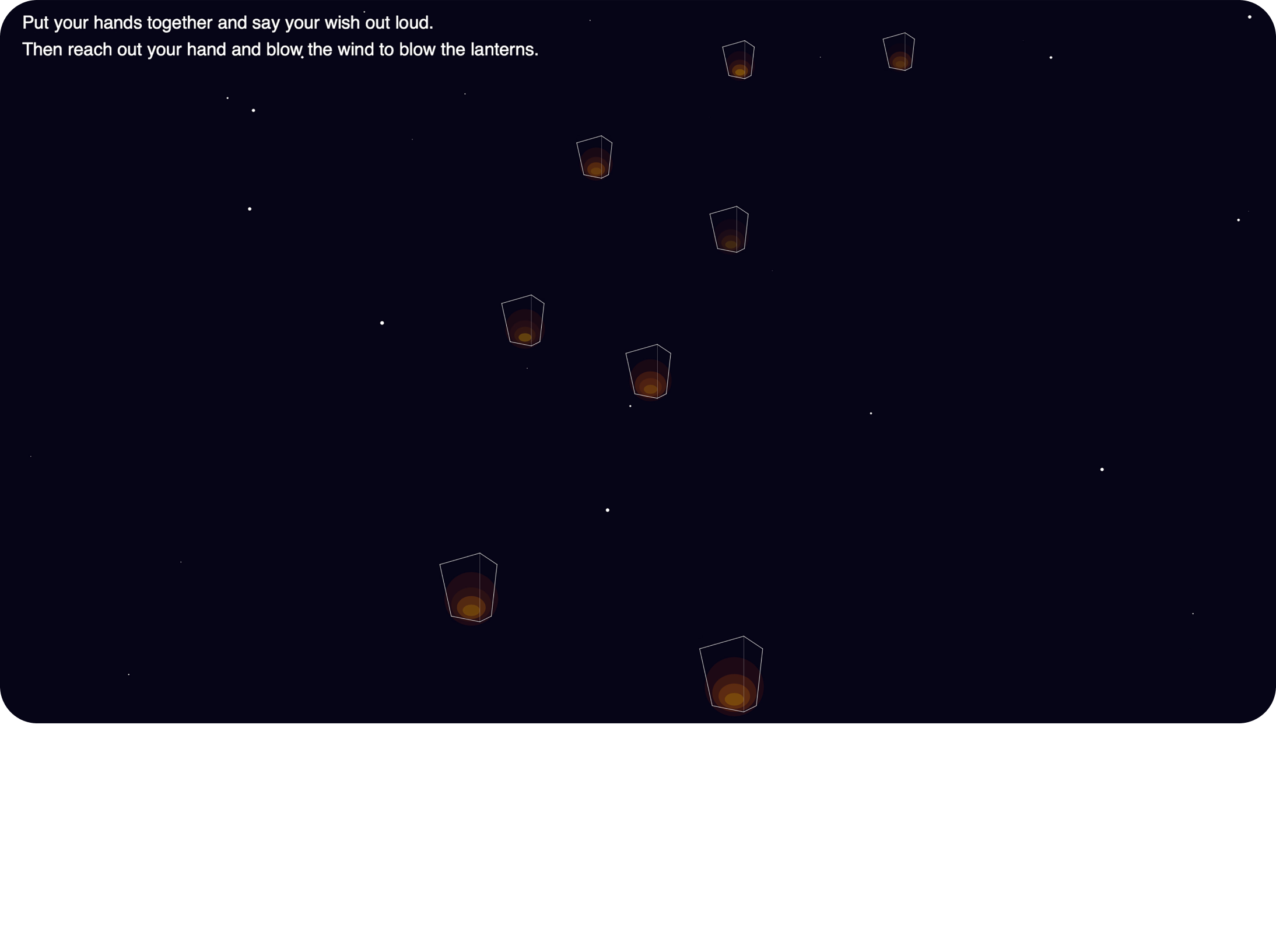 Wishes: An Emerging Media Art For Improving Reliance in a Post-Pandemic Era